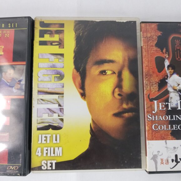 Jet Li DVD Collection 3 Sets Kung Fu Martial Arts Action Shaolin Fist 10 Movies - Picture 3 of 9